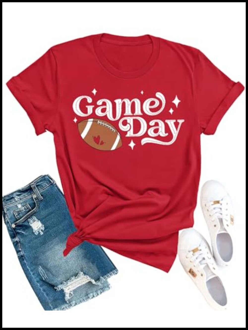 Women's Sports Mom Graphic T-Shirt Short Sleeve Crew Neck Relaxed Fit